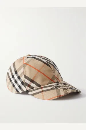 Burberry Logo-Appliquéd Checked Canvas Baseball Cap - Men - - L