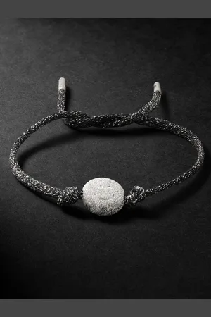 CAROLINA BUCCI Forte Gold and Lurex Bracelet - Men