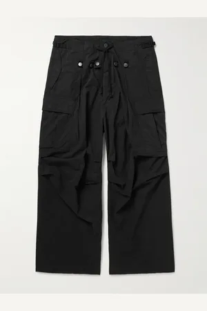 KAPITAL Jumbo Wide-Leg Cotton-Blend Ripstop Cargo Trousers - Men - - 1