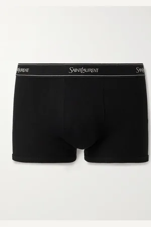Saint Laurent Ribbed Cotton-Jersey Boxer Briefs - Men - - M