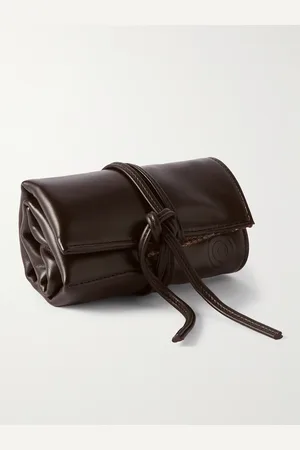 Wolf WM Textured Vegan Leather Watch Roll - Men