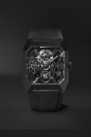 Bell & Ross BR 03 Cyber Limited Edition Automatic 42mm Ceramic and Rubber Watch, Ref. No. BR03-CYBER-CE - Men