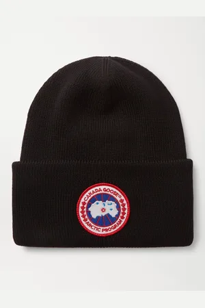 Canada Goose Logo-Appliquéd Merino Wool Beanie - Men