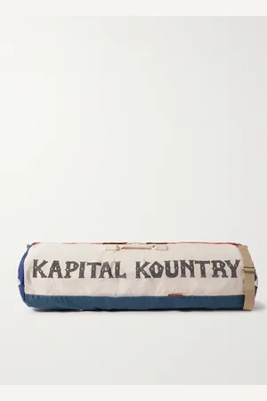 KAPITAL Boston Printed Canvas Duffle Bag - Men