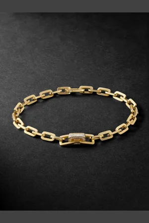 Shay 18-Karat Diamond Chain Bracelet - Men - - 19