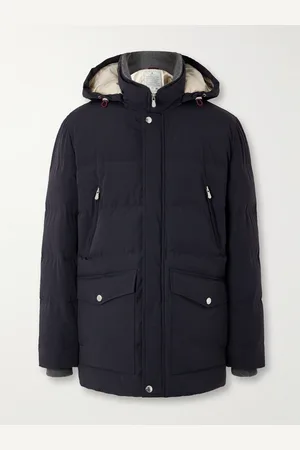 Brunello Cucinelli Quilted Shell Hooded Down Coat - Men - - XS