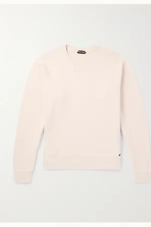 Tom Ford Slim-Fit Garment-Dyed Cotton-Jersey Sweatshirt - Men - - IT 44