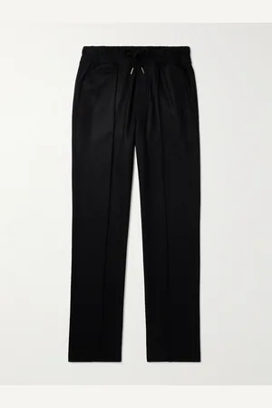 Tom Ford Straight-Leg Pleated Cashmere Sweatpants - Men - - IT 50