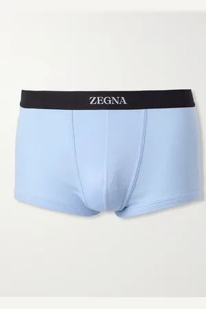 Ermenegildo Zegna Ribbed Cotton and Modal-Blend Boxer Briefs - Men - - XL
