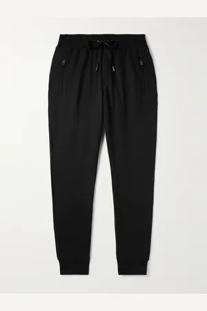 Dolce & Gabbana Logo-Appliquèd Cotton-Jersey Sweatpants - Men - - IT 50
