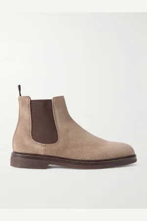 Brunello Cucinelli Suede Chelsea Boots - Men - - EU 43