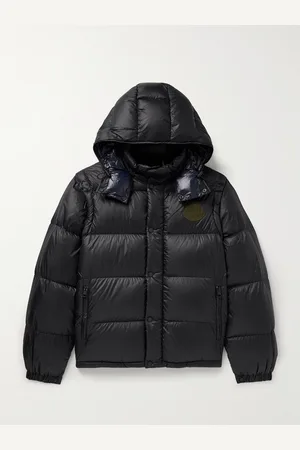 Moncler Cyclone Convertible Logo-Appliquéd Quilted Shell Hooded Down Jacket - Men - - 1