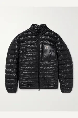 Moncler Logo-Appliquéd Quilted Nylon Laqué Down Jacket - Men - - 1