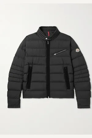 Moncler Grosgrain-Trimmed Logo-Appliquéd Quilted Shell Down Jacket - Men - - 5