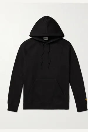 Carhartt Chase Logo-Embroidered Cotton-Blend Jersey Hoodie - Men - - XXL