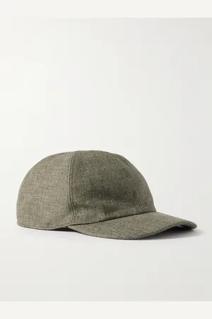 Loro Piana Logo-Embroidered Linen Baseball Cap - Men - - XL