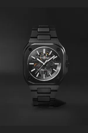 Bell & Ross BR 05 Skeleton Automatic 41mm Ceramic and Steel Watch, Ref. No. BR05A-BL-SK-CE/SCE - Men