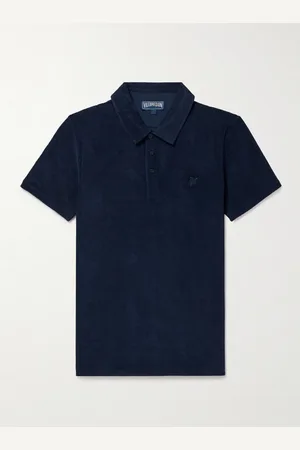 Vilebrequin Phoenix Logo-Embroidered Cotton-Blend Terry Polo Shirt - Men - - XL