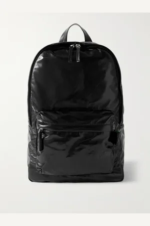 Bottega Veneta Archetype Glossed-Leather Backpack - Men