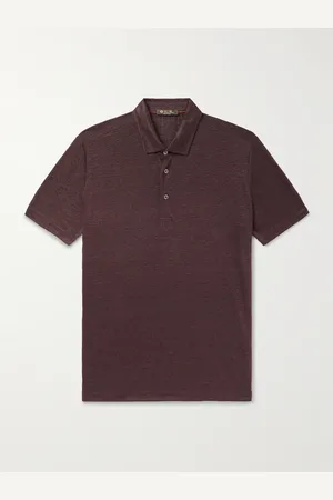 Loro Piana Linen Polo Shirt - Men - - S