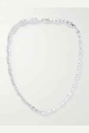 Hatton Labs Uncuffed Chain Cubic Zirconia Necklace - Men