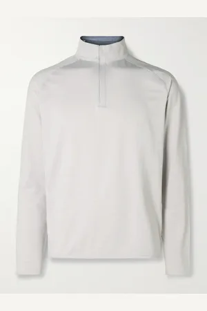 Peter Millar Stealth Performance Tech-Jersey Half-Zip Golf Top - Men - - L