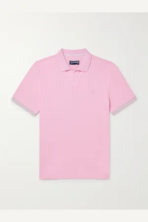 Vilebrequin Slim-Fit Logo-Embroidered Cotton-Piqué Polo Shirt - Men - - XL
