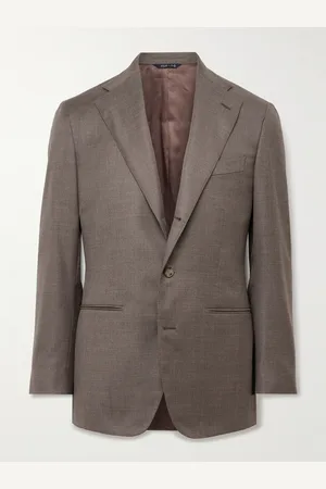 Saman Amel Basketweave Wool Blazer - Men - - IT 48