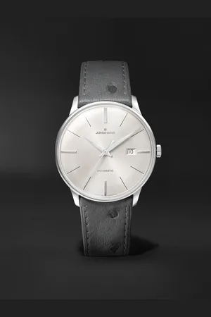 Junghans Meister Automatic 40.4mm Stainless Steel and Leather Watch, Ref. No. 27/4416.02 - Men