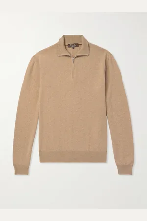 Loro Piana Baby Cashmere Half-Zip Sweater - Men - - IT 46