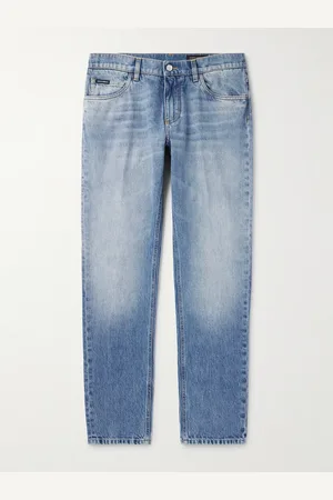 Dolce & Gabbana Logo-Appliquéd Slim-Fit Jeans - Men - - IT 44