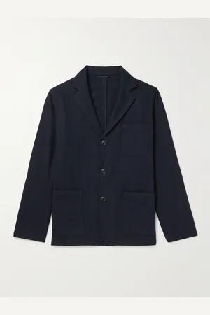 HARTFORD Jonny Unstructured Wool-Blend Suit Jacket - Men - - IT 56
