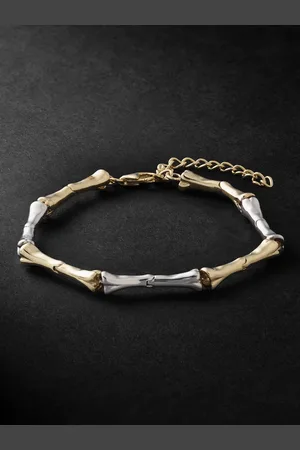 PATTARAPHAN Chunky Remnants 9-Karat White and Yellow Bracelet - Men