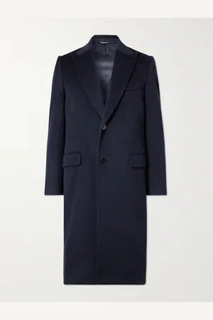 Dolce & Gabbana Brushed Cashmere Coat - Men - - IT 50