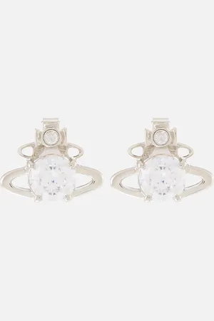Vivienne Westwood Reina Platinum-Plated Earrings