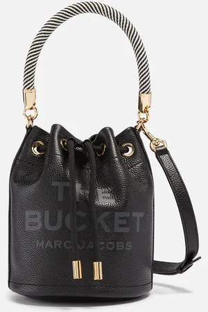 Marc Jacobs The Leather Logo Textured-Leather Bag