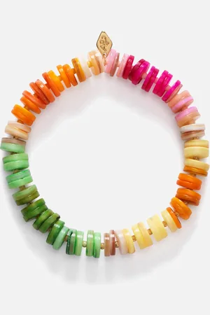Anni Lu Fantasy Glass Bead and Shell Bracelet