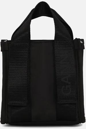 Ganni Tech Small Recycled Mini Tote Bag