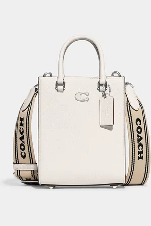 Coach Tote 16 Cross-Grain Leather Bag