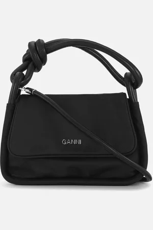 Ganni Knot Nylon Crossbody Bag