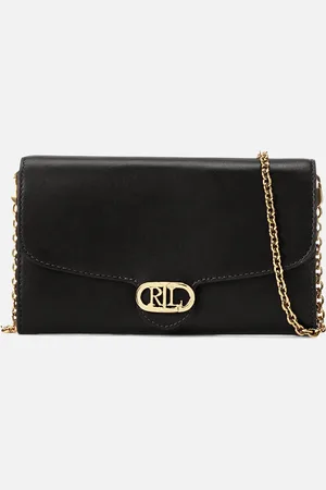 Ralph Lauren Adair Medium Leather Crossbody Bag