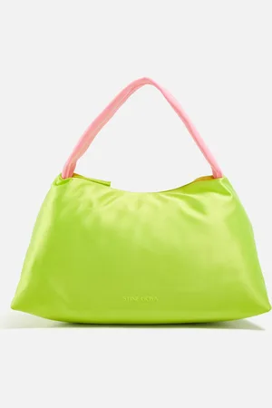 STINE GOYA Trapeze Satin Hobo Bag
