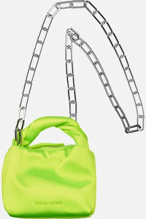 STINE GOYA Ziggy 1889 Micro Hobo Satin Crossbody Bag