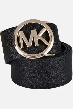 Michael kors store belt mens gold