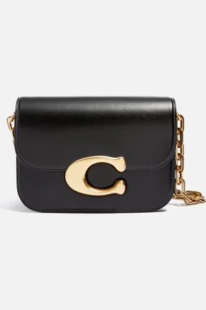 Coach Idol Luxe Leather Shoulder Bag