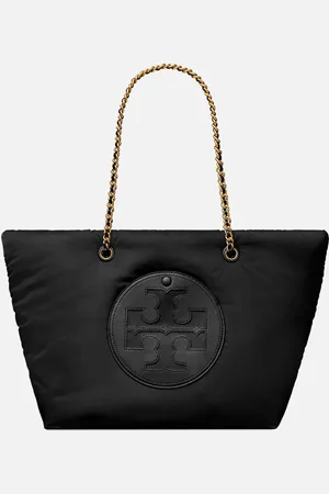Tory Burch Ella Puffy Chain Shell Tote Bag