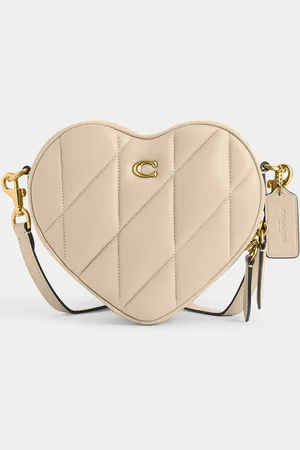 Coach Heart Quilted Leather Crossbody Bag