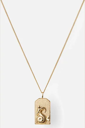 Jenny Zodiac Capricorn -Plated Necklace