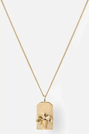 Jenny Plated Zodiac Aries Necklace
