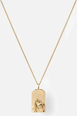 Jenny Zodiac Aquarius -Plated Necklace